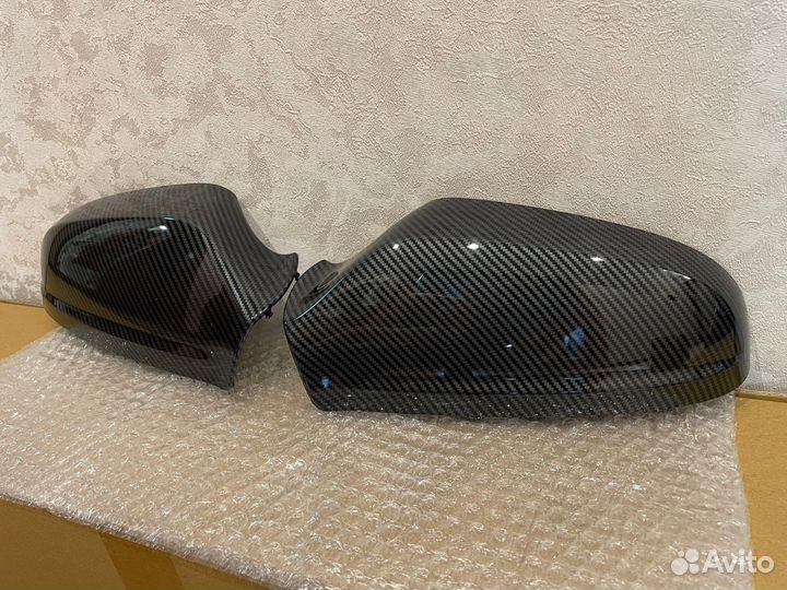 Крышки на зеркала Opel Astra H карбон