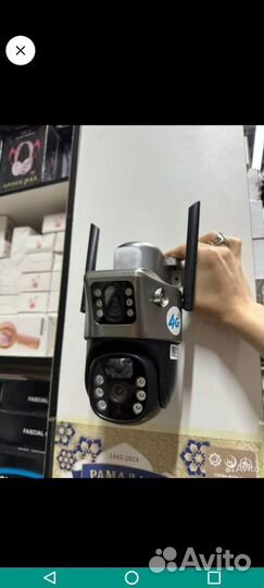 Камера видеонаблюдения 4g на солнечной панели