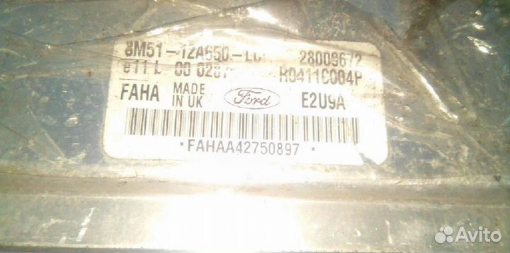 Блок управления двигателем Ford Focus/Focus RS