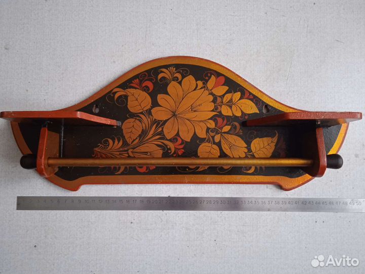 Полочка, столы Хохлома