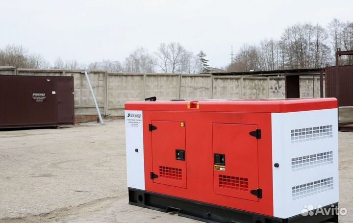 Дизельный генератор 40 кВт В шумозащитном кожухе