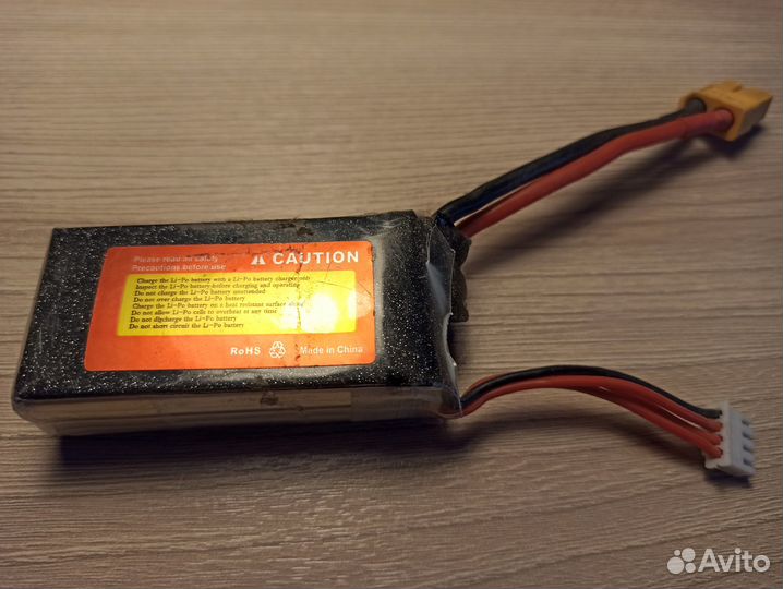 Аккумулятор lipo 3s 1100 mah мёртвый