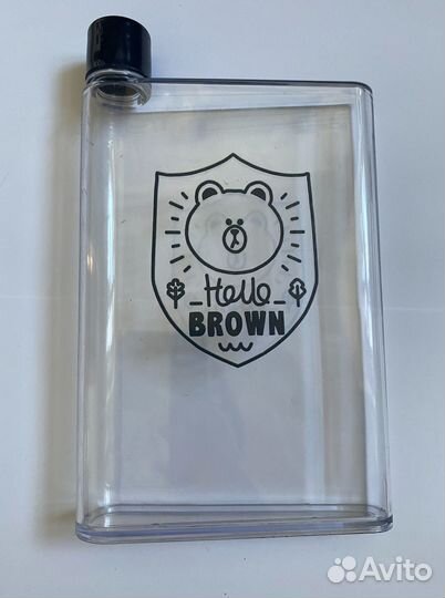 Бутылка для воды,350 мл (пластик Спанч Боб, Патрик