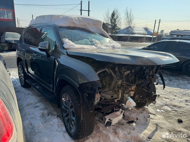 Lexus LX 3.5 AT, 2022, битый, 35 000 км