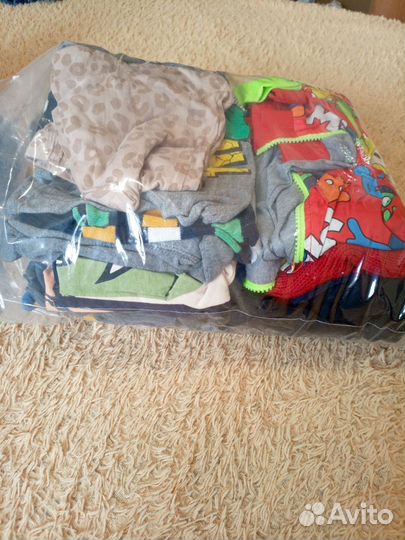 Вещи пакетом на мальчика