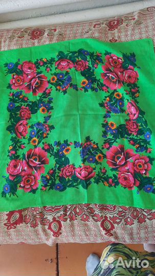 Платки старинные хлопок