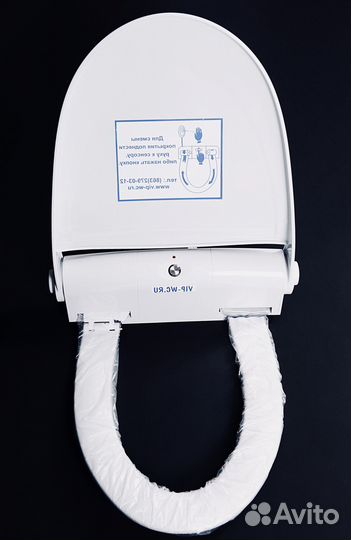 Крышка для стульчак vip-wc сенсорная автомат rt5.3