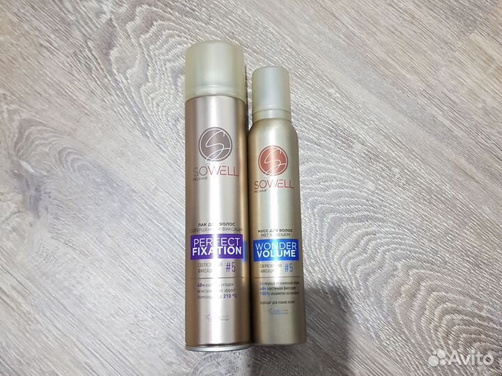 Лак для волос и мусс для волос