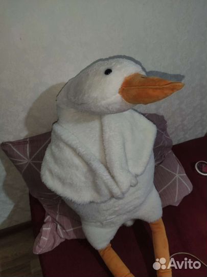 Мягкая игрушка гусь