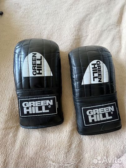 Боксерские перчатки снарядные Green Hill