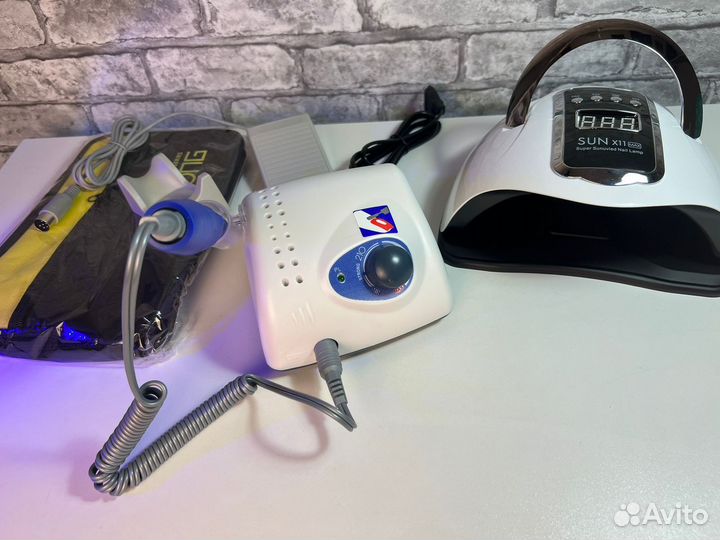 Аппарат для маникюра strong и лампа