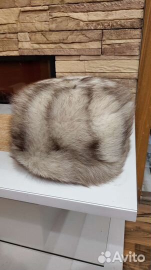 Шапка из песца женская