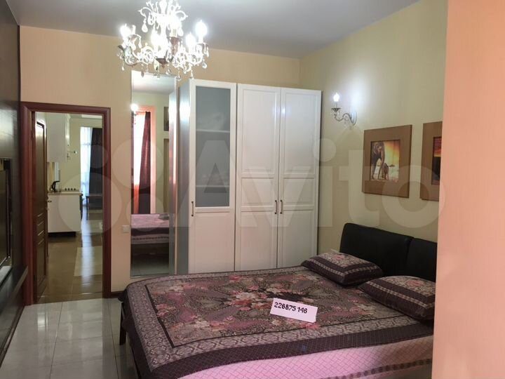 1-к. квартира, 90 м², 1/9 эт.