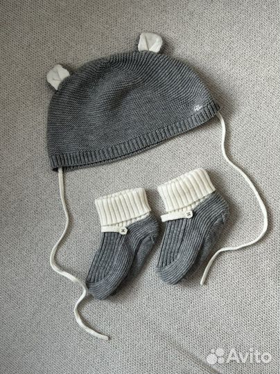 Комплект из шапки и пинеток Ralph Lauren kids