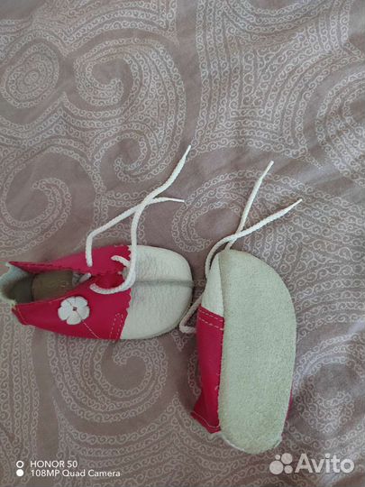 Пинетки для девочки