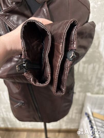 Кожаная куртка мужская Jorg Weber