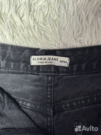 Джинсы черные широкие женские