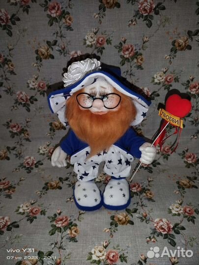 Кукла ручной работы гном