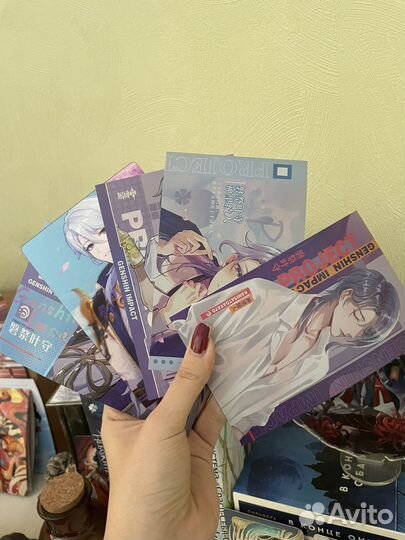 Коллекционные карточки genshin impact