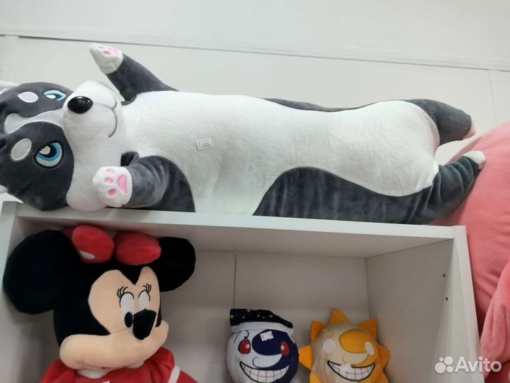 Подушка Хаски сосиска