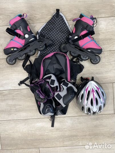 Роликовые коньки детские раздвижные k2