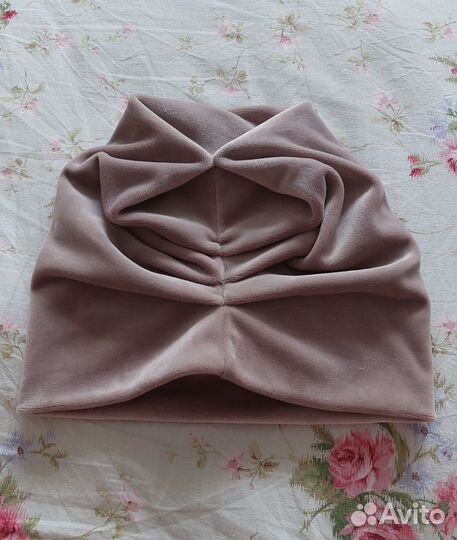 Шапка женская велюр