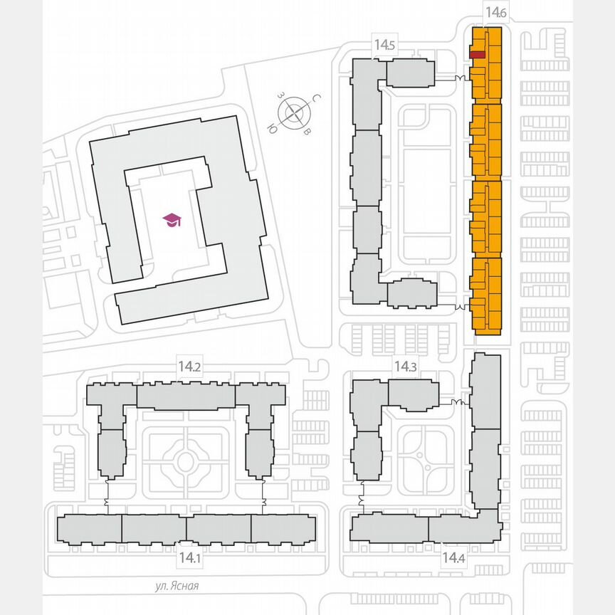 Квартира-студия, 25,7 м², 4/8 эт.