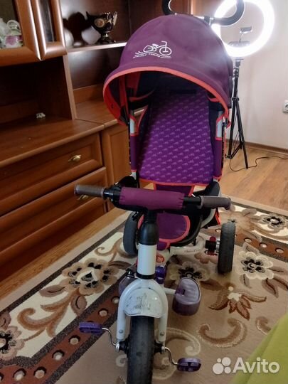 Велосипед с родительской ручкой