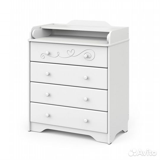 Комод пеленальный Айден белый