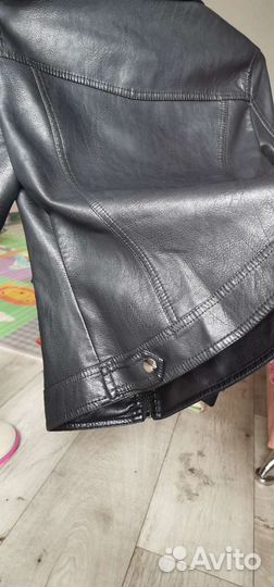 Куртка кожаная женская