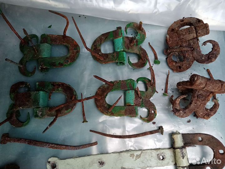 Петли - Шарниры 19 век (от Ставней ). Раритет