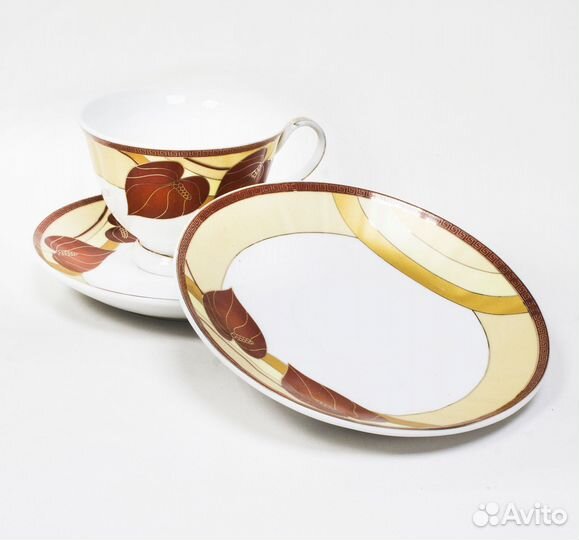 Набор Восточные мотивы Чайник и 4 чашечки, на крыш