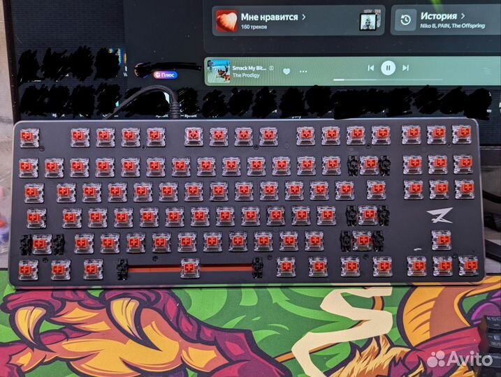 Механическая клавиатура Zet Gaming Blade Pro