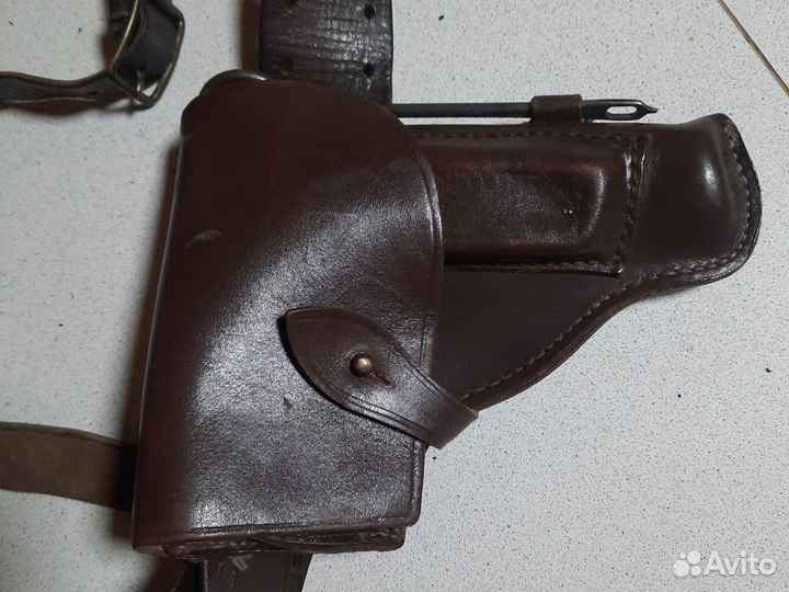 Кобура ПМ, с ремнем и партупеей