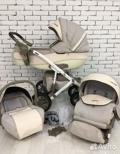 Коляска 3 в 1 verdi eco vango