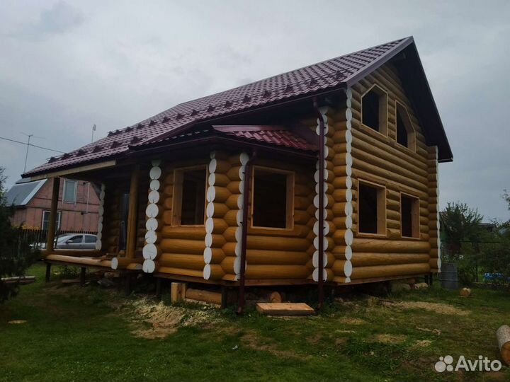 Отделка сруба