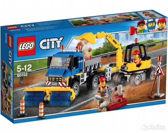 Lego City 60152 Уборочная техника