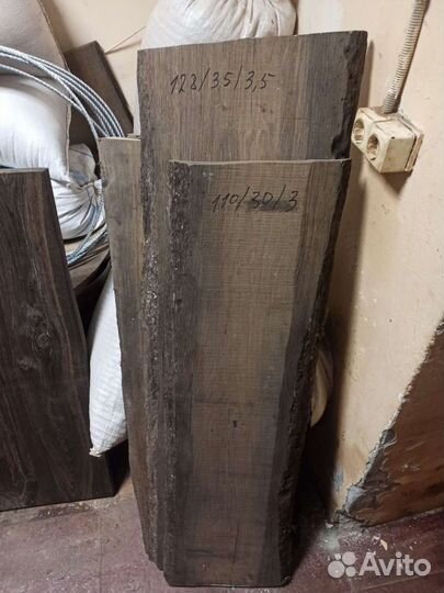 Доска из мореного дуба