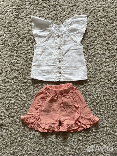 Вещи пакетом на девочку 86 92