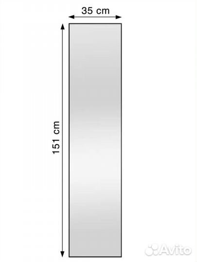 Зеркало напольное