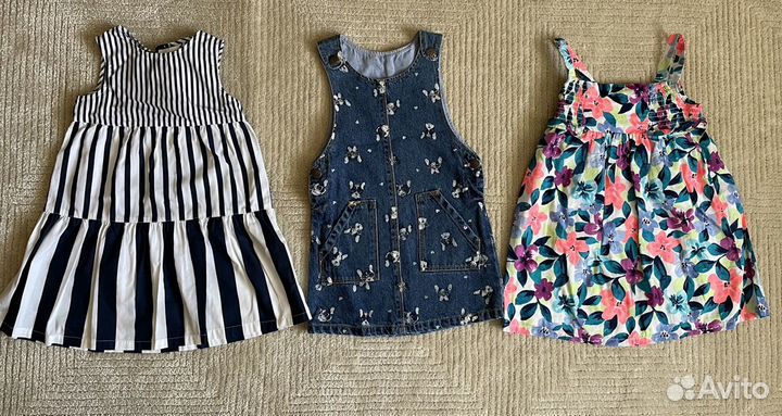 Пакет вещей для девочки на возраст 4-5 лет