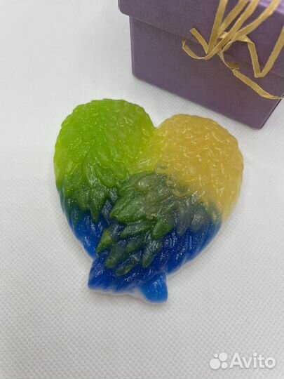 Мыло ручной работы сердце