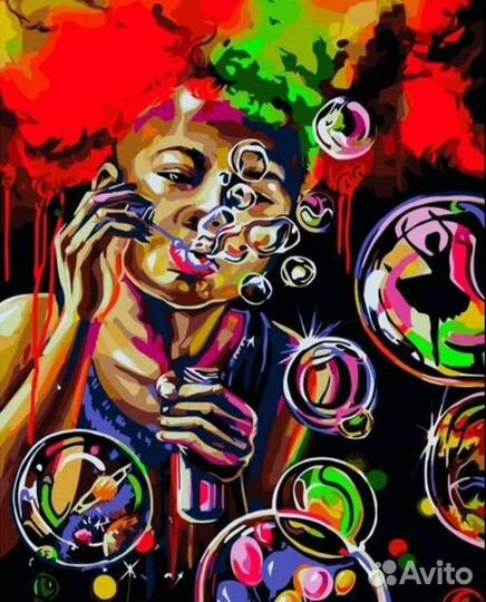 Картина по номерам новая