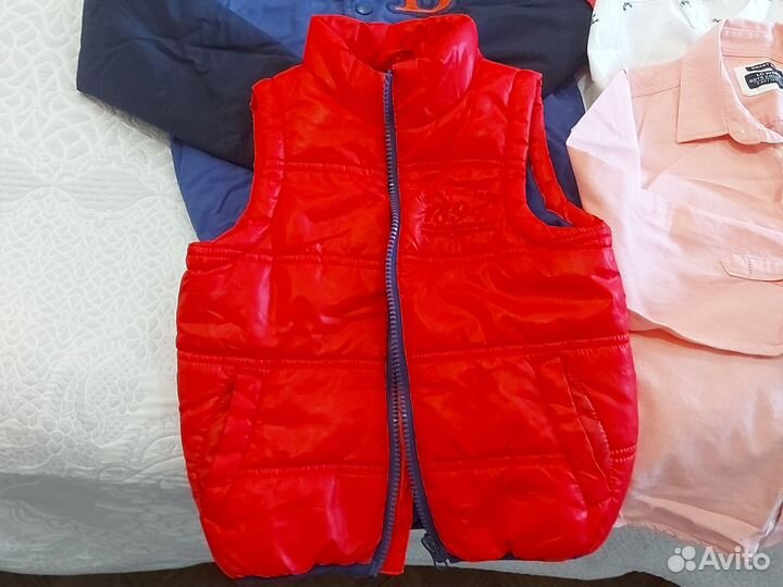 Детские вещи пакетом на мальчика 110 116