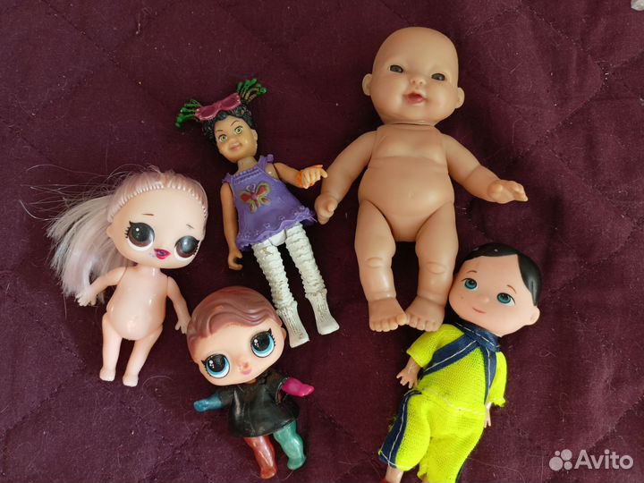 Куклы СССР, Барби, Кен, пупсы, аксессуары