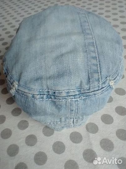 Кепка джинсовая