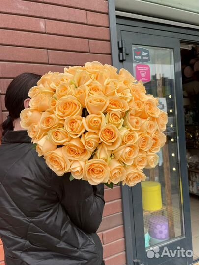 Цветы букет 51 роза