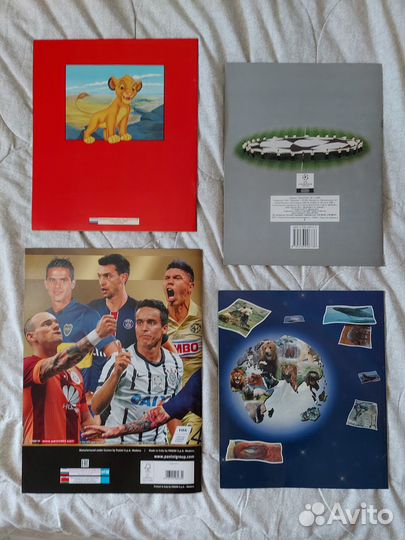 Альбомы для стикерсов Panini