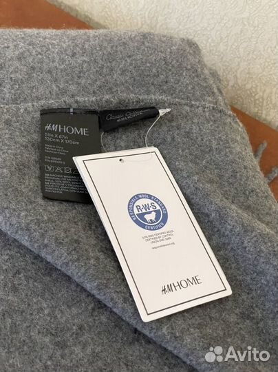 Плед H&M home новый