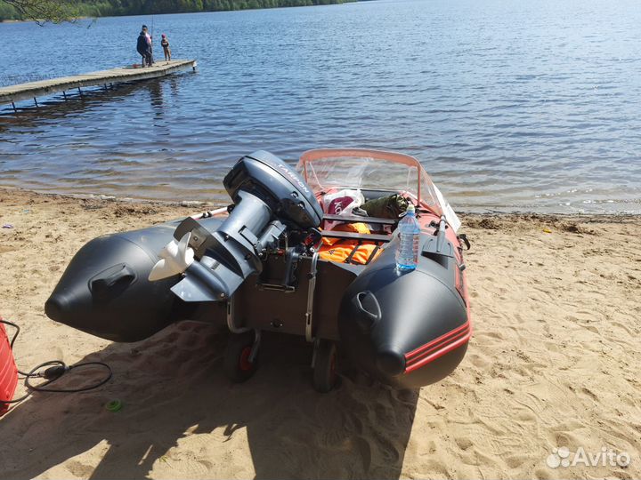 Аренда лодки с мотором на прицепе